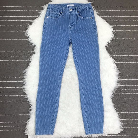 Good American Denim - NEW Good American high rise crop skinny jeans